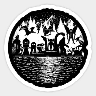 Cryptid Creatures Sticker